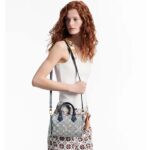 Louis Vuitton Women LV Speedy Bandouliere 20 Handbag Blue Monoglam Coated Canvas - Bild 14