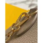 Louis Vuitton Women LV Speedy Bandouliere 20 Handbag Gray Beige Monogram Empreinte Embossed Cowhide – Bild 9