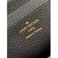 Louis Vuitton Women LV Wallet On Chain Ivy Black Monogram Embossed Supple Grained Cowhide Leather (7)