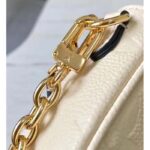 Louis Vuitton Women LV Wallet On Chain Ivy Cream Monogram Embossed Supple Grained Cowhide Leather M82210 – Bild 10