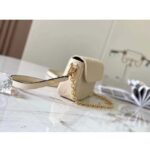Louis Vuitton Women LV Wallet On Chain Ivy Cream Monogram Embossed Supple Grained Cowhide Leather M82210 – Bild 5