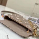 Louis Vuitton Women LV Wallet On Chain Ivy Monogram Empreinte Embossed Supple Grained Cowhide Leather M82211 - Image 7