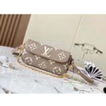Louis Vuitton Women LV Wallet On Chain Ivy Monogram Empreinte Embossed Supple Grained Cowhide Leather M82211 - Image 5