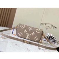 Louis Vuitton Women LV Wallet On Chain Ivy Monogram Empreinte Embossed Supple Grained Cowhide Leather (9)