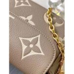 Louis Vuitton Women LV Wallet On Chain Ivy Monogram Empreinte Embossed Supple Grained Cowhide Leather M82211 - Image 8