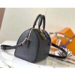 Louis Vuitton Women Speedy Bandoulière 25 Handbag Black Embossed Supple Grained Cowhide Leather – Bild 5