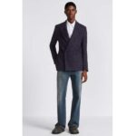 Dior Men CD Diamond Tears Short-Sleeved Shirt White Cotton Piqué Cotton Straight Hem Side Vents – Image 10