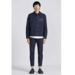 Dior Men CD Dior Duncan Grant Charleston Overshirt Raw Blue Cotton Twill - Bild 11