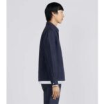 Dior Men CD Dior Duncan Grant Charleston Overshirt Raw Blue Cotton Twill - Bild 13