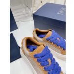 Dior Unisex CD Dior B33 Sneaker Brown Cream Oblique Jacquard Brown Suede - Imagen 5