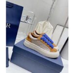 Dior Unisex CD Dior B33 Sneaker Brown Cream Oblique Jacquard Brown Suede - Imagen 2