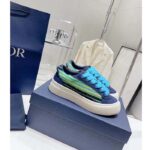 Dior Unisex CD Dior Tears B33 Sneaker Blue Multicolor Mohair Navy Blue Suede - immagine 2