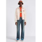 Dior Unisex CD Dior Tears B33 Sneaker Blue Multicolor Mohair Navy Blue Suede - immagine 11