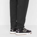 Dior Unisex Shoes CD B27 Low-Top Sneaker Black Smooth Calfskin Beige Black Oblique Jacquard - Image 9