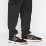 Dior Unisex Shoes CD B27 Low-Top Sneaker Black Smooth Calfskin Beige Black Oblique Jacquard - Image 7