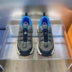 Dior Unisex Shoes CD B31 Runner Sneaker Brown Technical Mesh Khaki Rubber Warped Cannage - Image 4