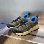 Dior Unisex Shoes CD B31 Runner Sneaker Brown Technical Mesh Khaki Rubber Warped Cannage - Image 6