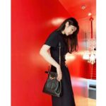 Dior Women CD Mid-Length Shirt Dress Gray Silk Tonal Belt Pleated Style Unlined - Bild 12