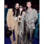 Gucci Men GG Supreme Silk Pant Beige Ebony Piped Unlined Elastic Waist Two Side Pockets Wide Leg - immagine 10