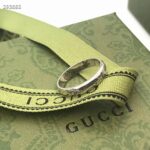 Gucci Unisex Blind For Love Ring Silver Eye Hearts Birds Flowers Interlocking G 925 Sterling Silver - immagine 3