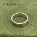 Gucci Unisex GucciGhost Ring Silver Two Cultures Past Present 925 Sterling Silver - Image 2