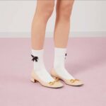 Gucci Women Ballet Flat Horsebit Light Pink Leather Low 2.5 cm Heel - Image 12