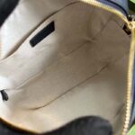 Gucci Women GG Blondie Small Shoulder Bag Blue Navy Leather Round Interlocking G – Image 9