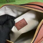 Gucci Women GG Blondie Small Shoulder Bag Cuir Leather Round Interlocking G - Imagen 9