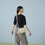 Gucci Women GG Blondie Small Shoulder Bag White Leather Round Interlocking G – Image 12