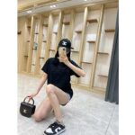 Gucci Women GG Cotton Jersey T-Shirt Black Heavy Cities Embroidery Crewneck Short Sleeves Oversize Fit - Image 13