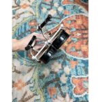 Gucci Women GG Double G Ballet Flat Black Glitter Leather Square Toe 1.5 CM Heel – Bild 10