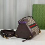 Gucci Women Ophidia GG Bucket Bag Beige Ebony GG Supreme Canvas Double G - Image 6