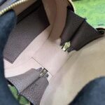 Gucci Women Ophidia Mini Chain Bag Beige Ebony GG Supreme Canvas Brown Leather Double G - Image 8