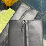 Gucci Women Platform Boot GG Studs Black Leather Spool High 11.4 CM Heel - immagine 9