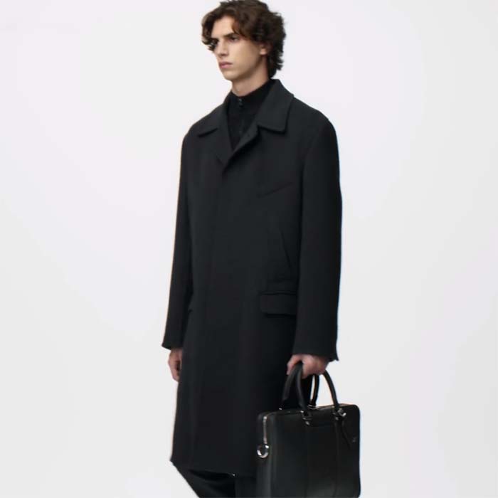 Louis Vuitton LV Uniisex Porte-Documents Voyage PM Black Damier Infini Cowhide Leather (3)