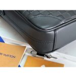 Louis Vuitton LV Uniisex Porte-Documents Voyage PM Black Damier Infini Cowhide Leather - immagine 7