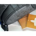 Louis Vuitton LV Unisex Christopher PM Backpack Black Taurillon Monogram Embossed Cowhide Leather - immagine 9