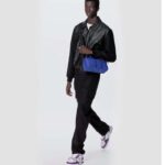 Louis Vuitton LV Unisex Keepall Bandoulière 25 Racing Blue Embossed Taurillon Monogram Cowhide Leather - Image 11