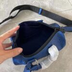 Louis Vuitton LV Unisex Keepall Bandoulière 25 Racing Blue Embossed Taurillon Monogram Cowhide Leather - Image 8