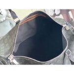 Louis Vuitton LV Unisex Keepall Bandoulière 50 Dark Green Monogram Coated Canvas Cowhide - Bild 8