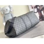 Louis Vuitton LV Unisex Keepall Bandoulière 50 Dark Green Monogram Coated Canvas Cowhide - Bild 5