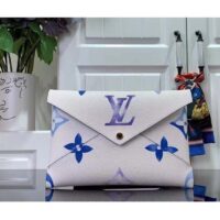 Louis Vuitton LV Unisex Kirigami Pochette Monogram Coated Canvas Printed Grained Cowhide Leather (7)