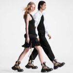 Louis Vuitton LV Unisex LV Archlight 2.0 Platform Ankle Boot Khaki Green Suede Calf Leather - Image 9