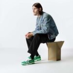 Louis Vuitton LV Unisex LV Trainer Sneaker Green Monogram Textile Rubber Outsole - Imagen 11