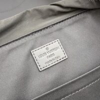 Louis Vuitton LV Unisex Montsouris Backpack Monogram Eclipse Coated Canvas Cowhide Leather (1)