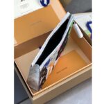 Louis Vuitton LV Unisex Pochette Voyage Multicolor Monogram Coated Canvas Cowhide Leather - immagine 6