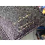 Louis Vuitton LV Unisex Pocket Organizer Brown Monogram Coated Canvas Cowhide Leather - Imagen 10