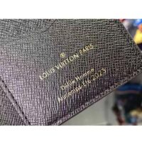 Louis Vuitton LV Unisex Pocket Organizer Brown Monogram Coated Canvas Cowhide Leather (1)