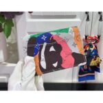 Louis Vuitton LV Unisex Pocket Organizer Multicolor Monogram Coated Canvas Cowhide Leather - Image 5