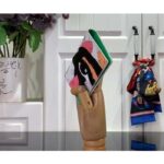 Louis Vuitton LV Unisex Pocket Organizer Multicolor Monogram Coated Canvas Cowhide Leather - Image 4